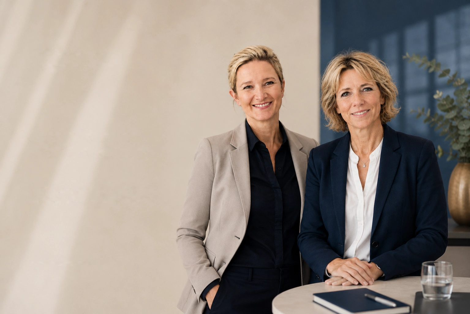 Maike Grabowski und Tanja Barbian, Konferenzdolmetscherinnen aus Berlin